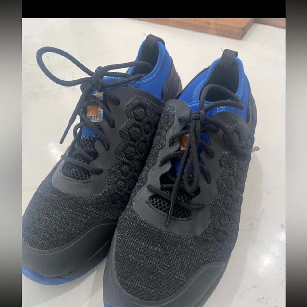 Carhartt Mens Day One Safety Black/Blue Safety Shoes Size 8.5